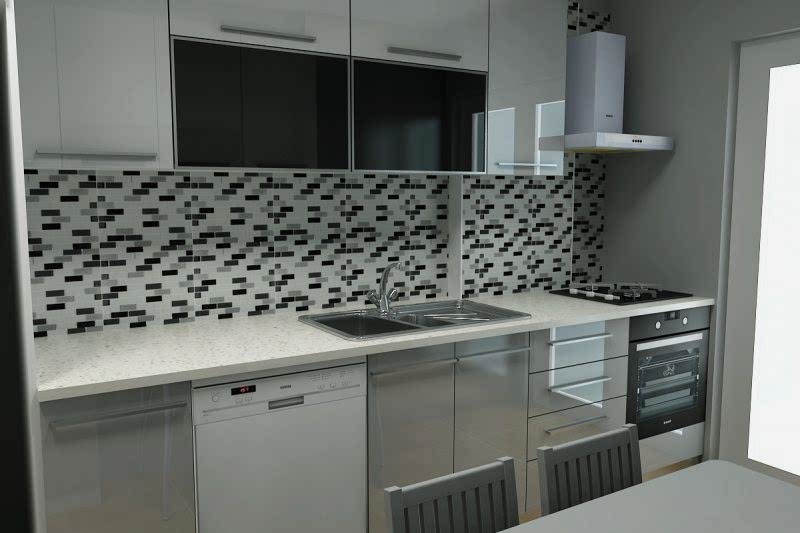 Akrilik Mutfak Tasarım